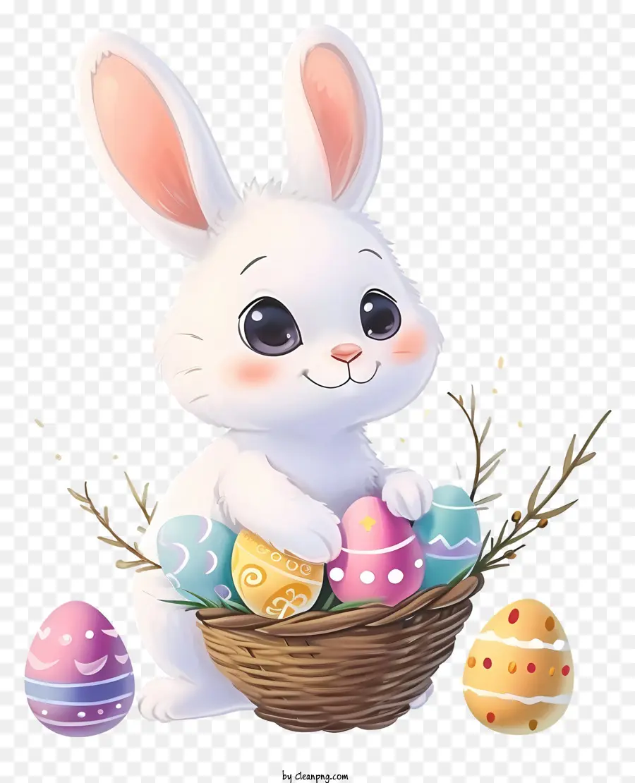 Conejito De Pascua De Dibujos Animados，Conejito De Pascua PNG