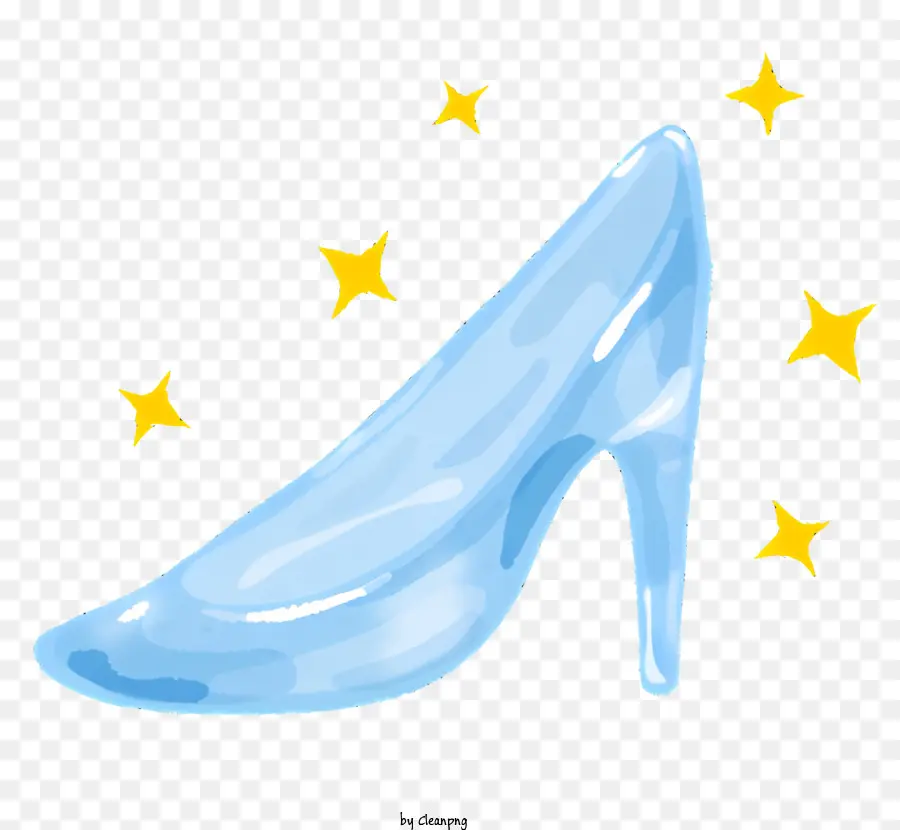 Zapato De Tacón Alto Para Mujeres，Suela Transparente PNG