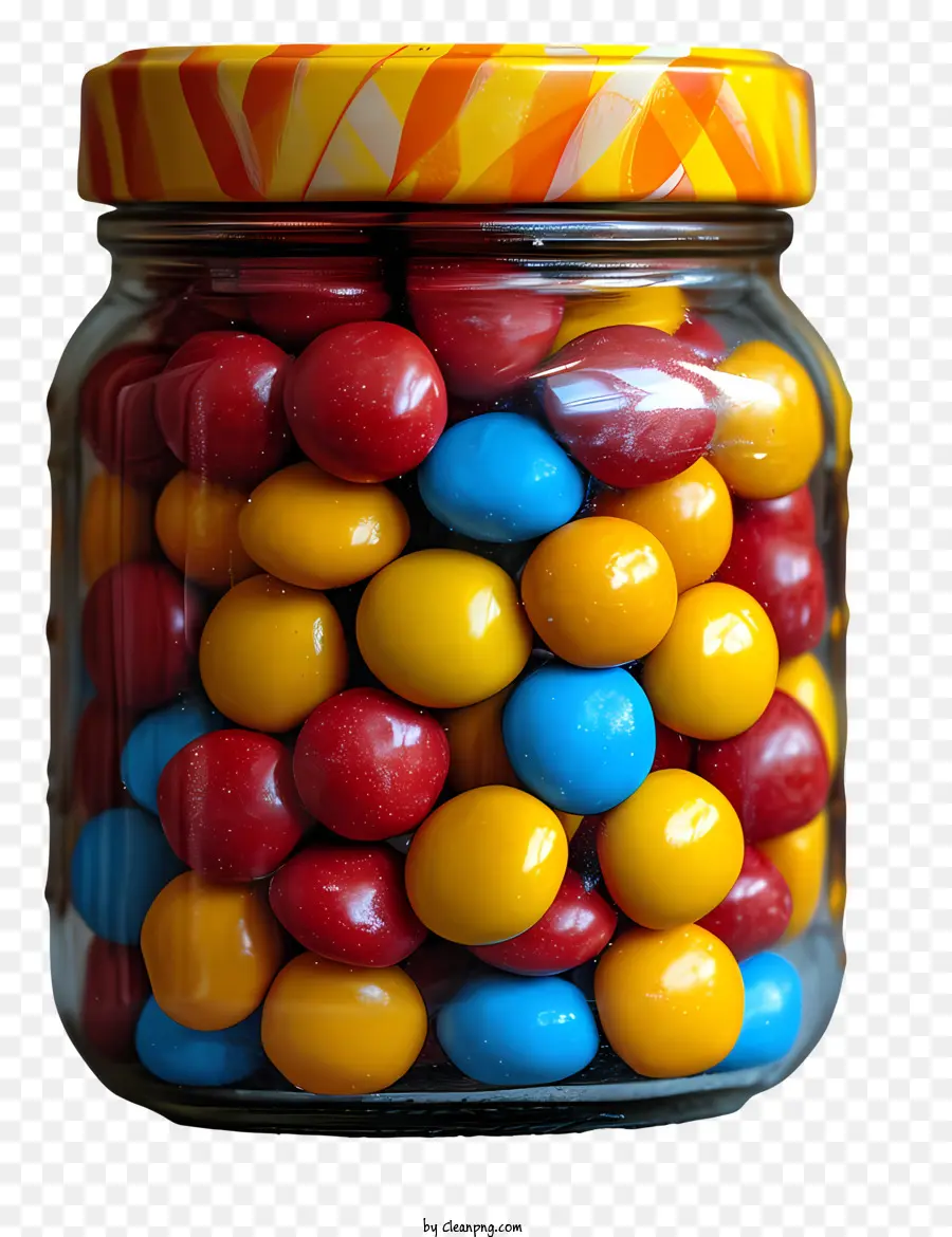 Jarra De Dulces，Jelly Beans PNG