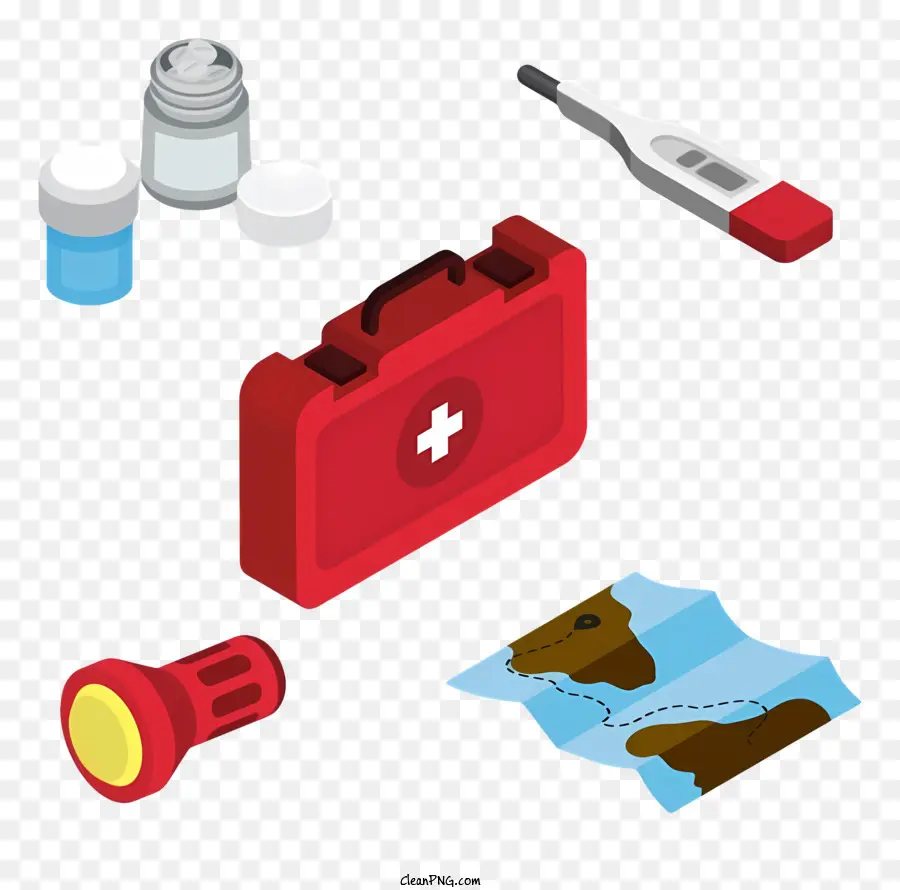 Kit De Primeros Auxilios，Suministros Médicos PNG