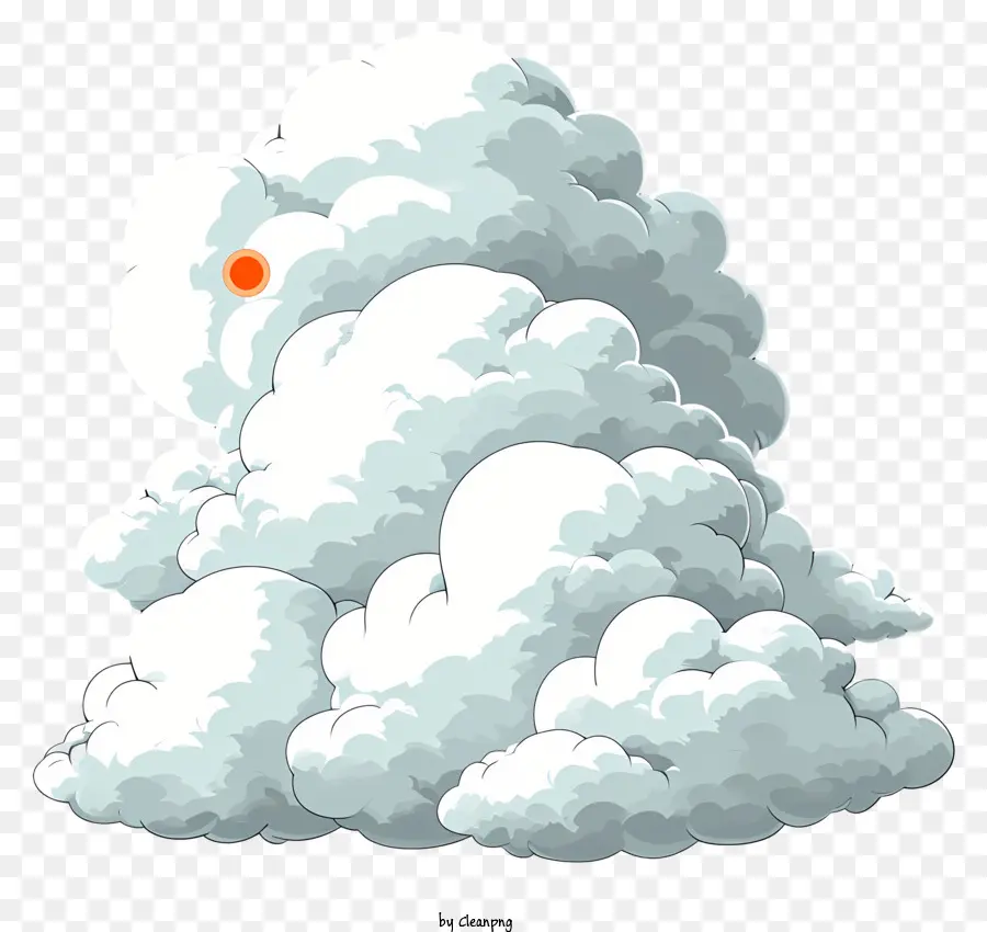 Nube Dibujada A Mano，La Nube PNG