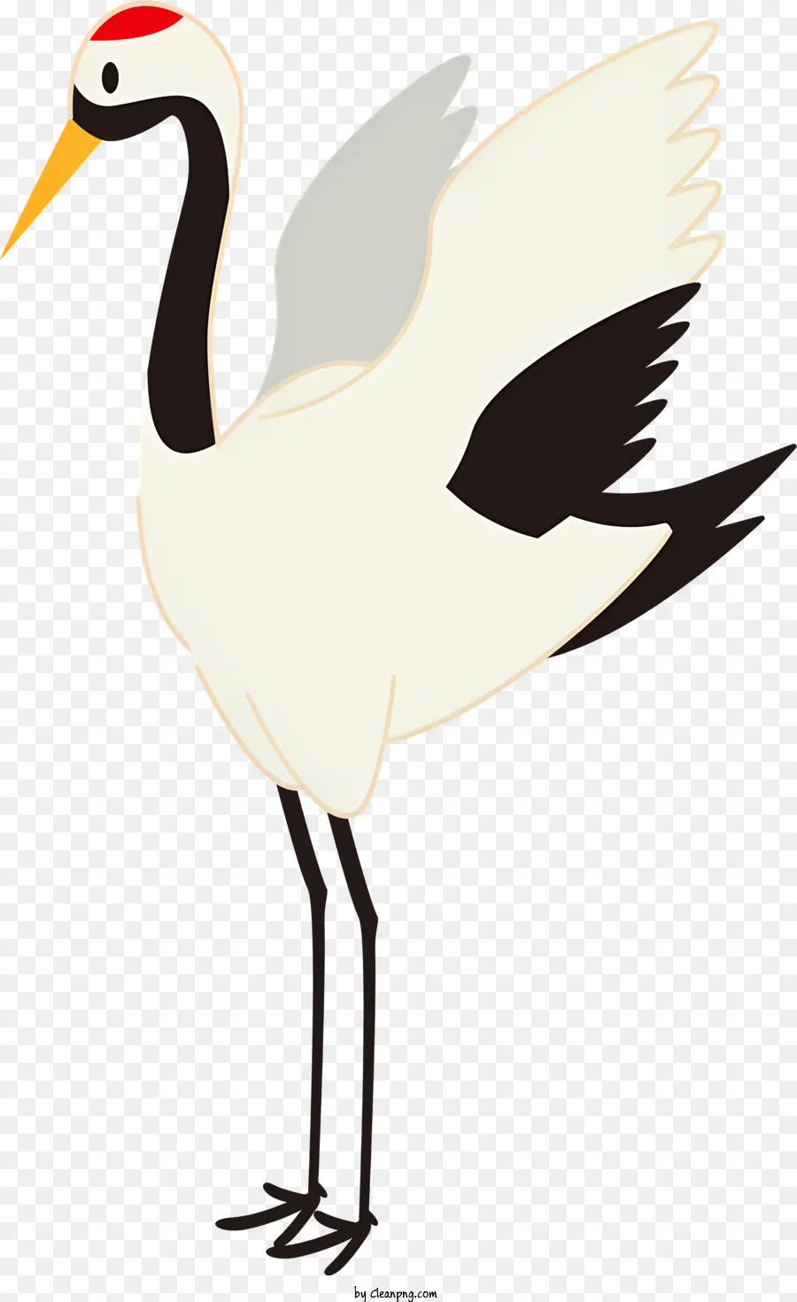 Pájaro Grulla，Grulla Blanca PNG