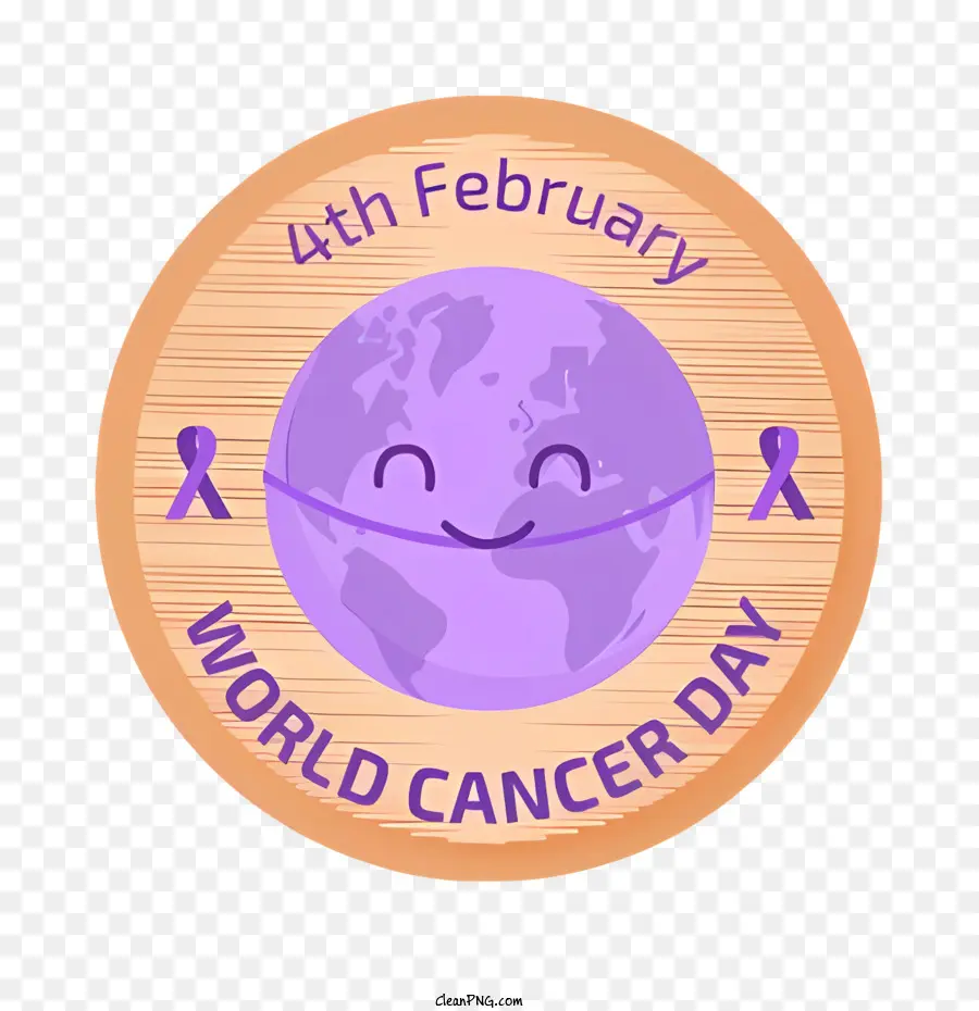 Día Mundial Contra El Cáncer，Insignia Del Día Mundial Contra El Cáncer PNG