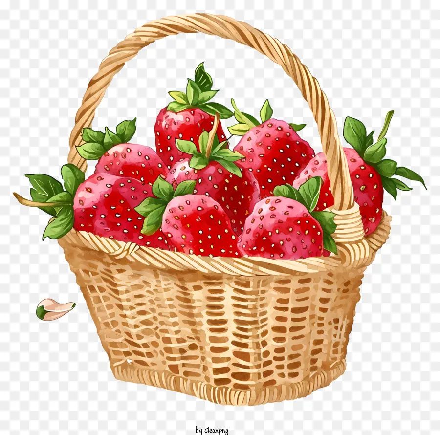 Icono De Canasta De Fresa，Canasta De Fresas PNG