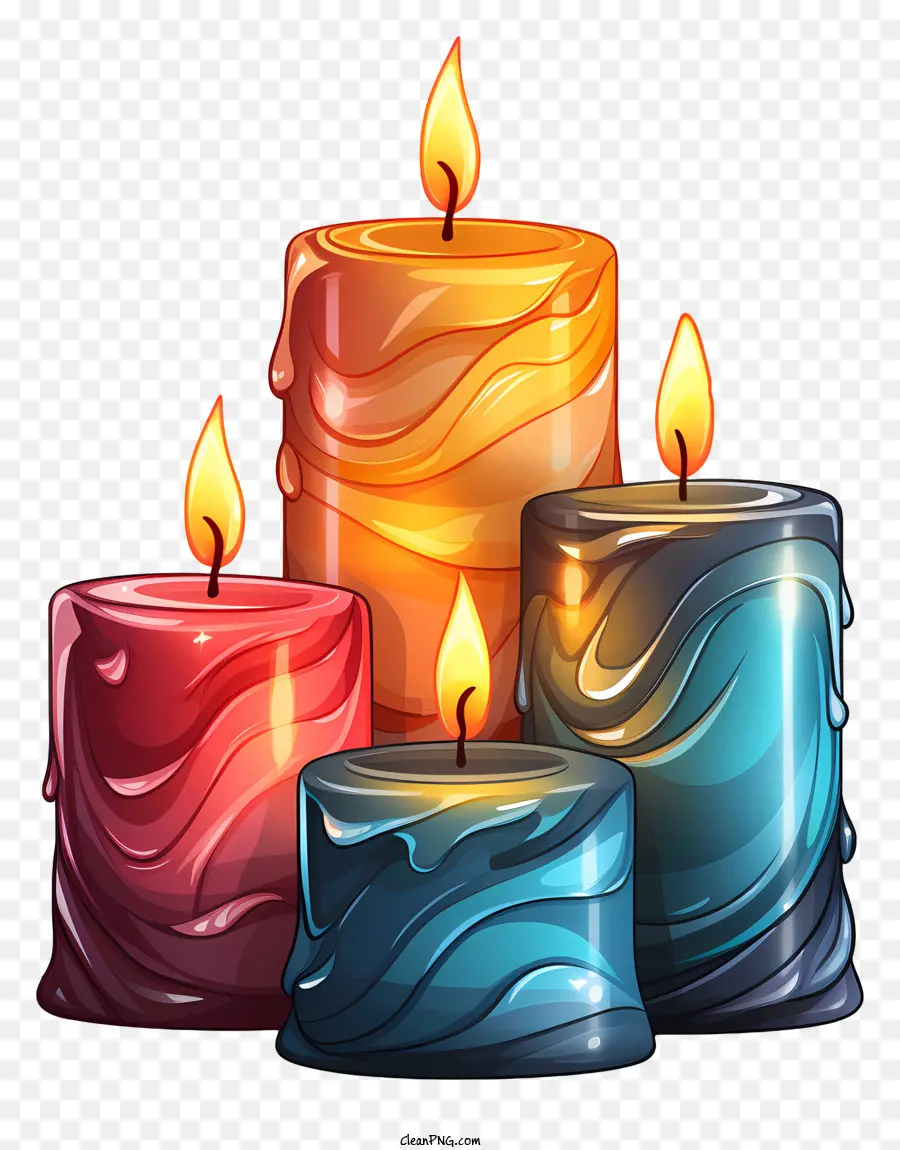 Candlelight，Velas PNG
