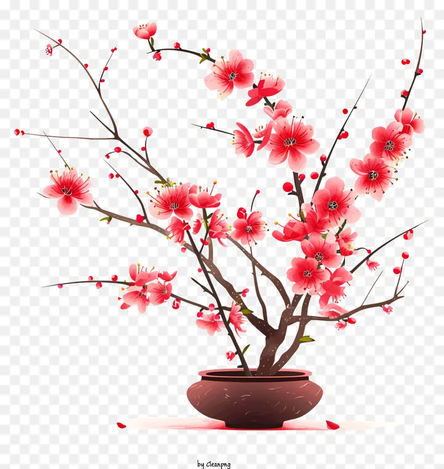 Arreglo Floral Zen，Florero PNG