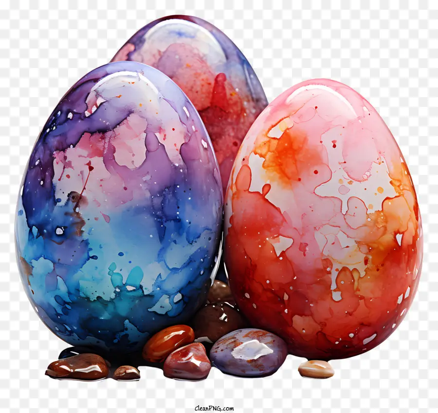 Lirio De Pascua，Coloridos Huevos PNG