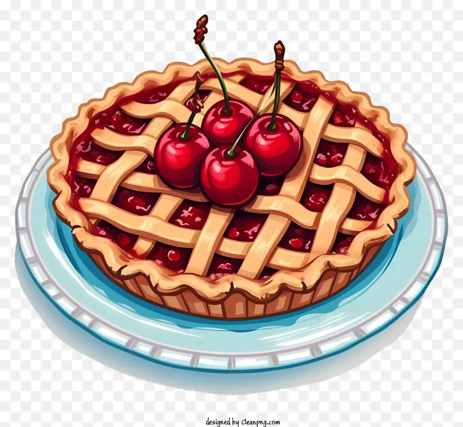 Emoji De Pastel De Cereza，Tarta De Cerezas PNG