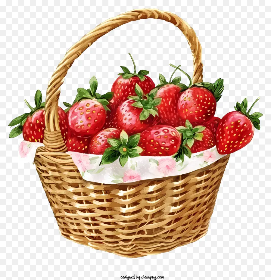 Icono De Canasta De Fresa，Canasta De Fresas PNG