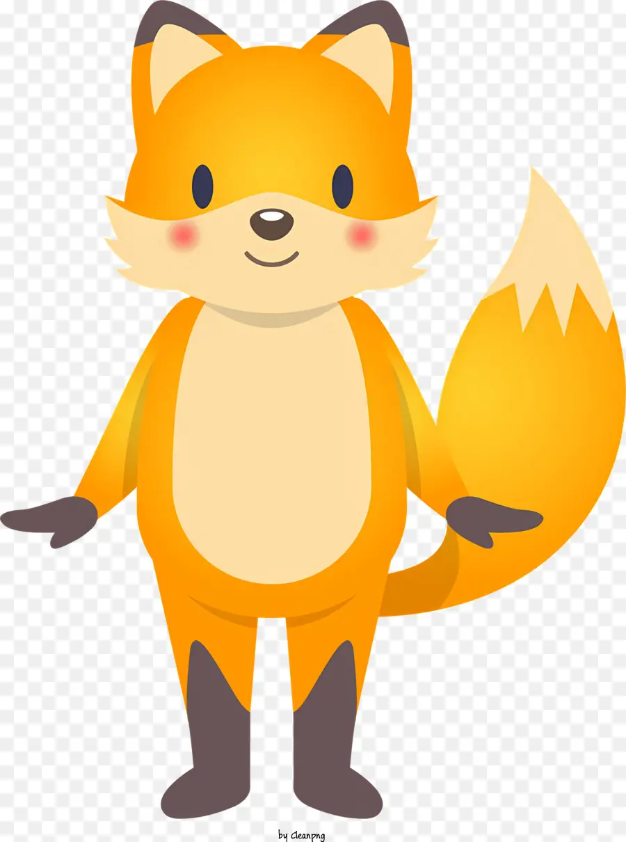 Fox Dibujos Animados，Brazos Extendidos PNG