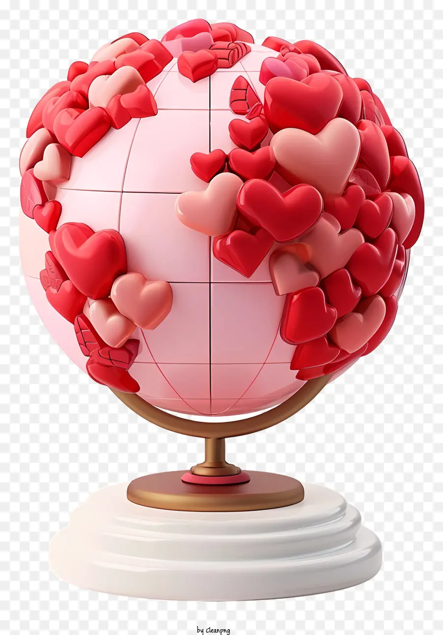 El Día De San Valentín，Globo En Forma De Corazón PNG