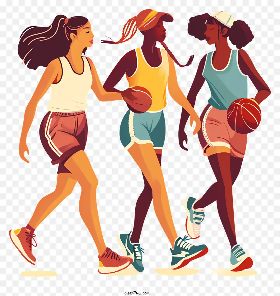 Niñas Y Mujeres En Deportes，Mujeres En Equipo Deportivo PNG