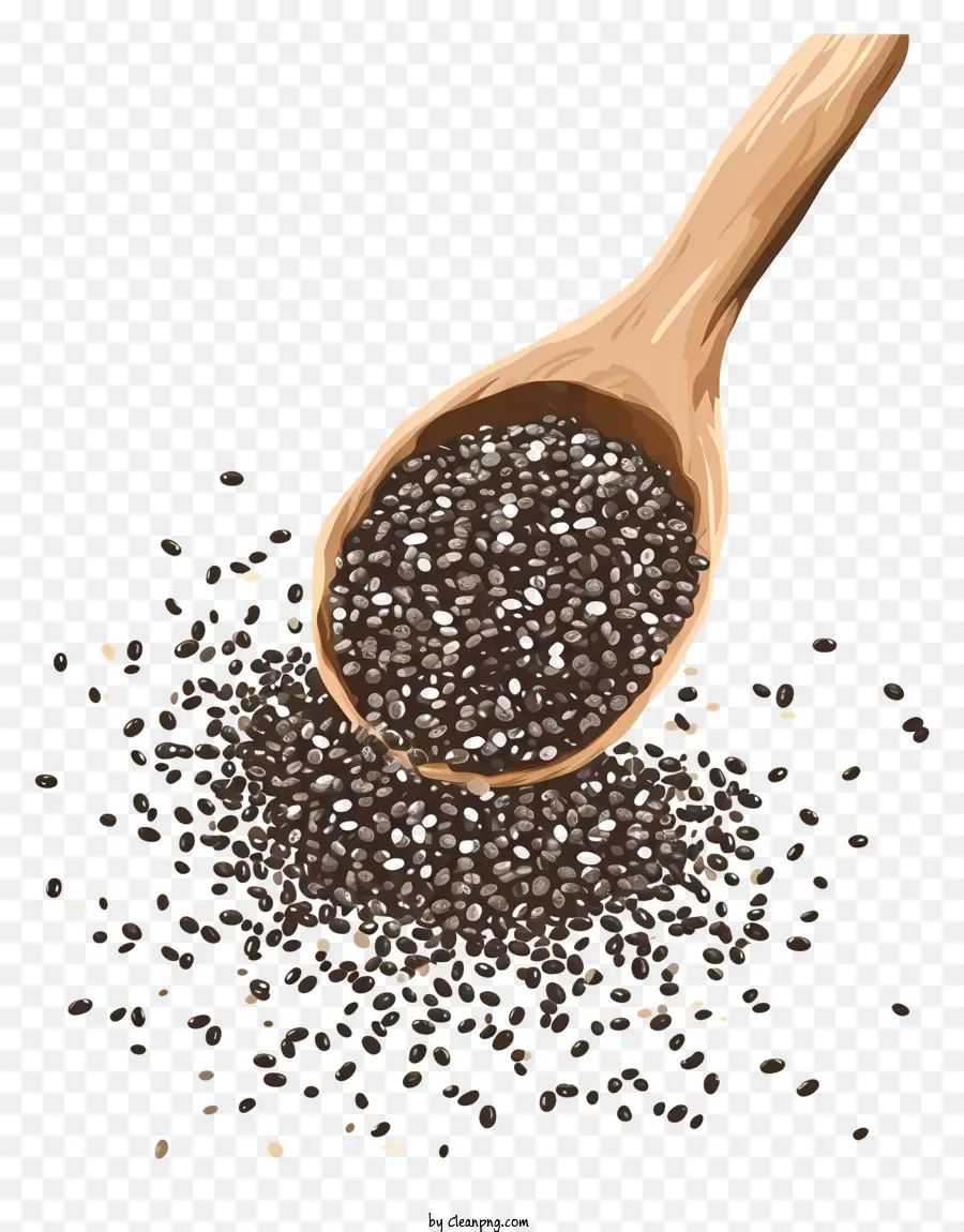 Orgánica，Chia Seeds PNG