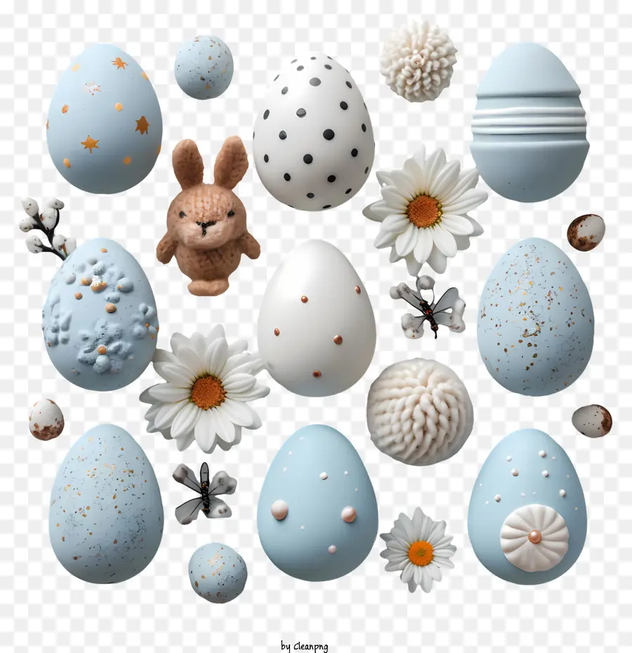 Los Huevos De Pascua，Decoraciones De Pascua PNG