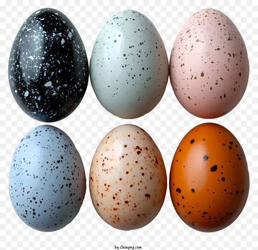 Los Huevos De Pascua，Los Huevos De Colores PNG