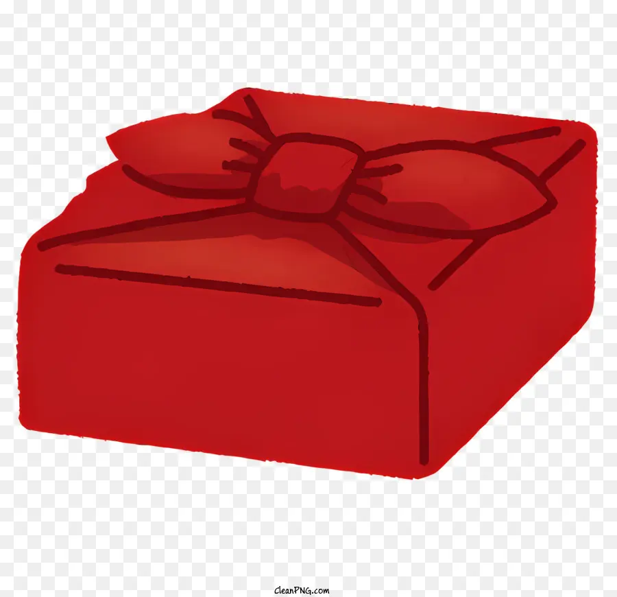 Caja De Regalo，Rojo PNG