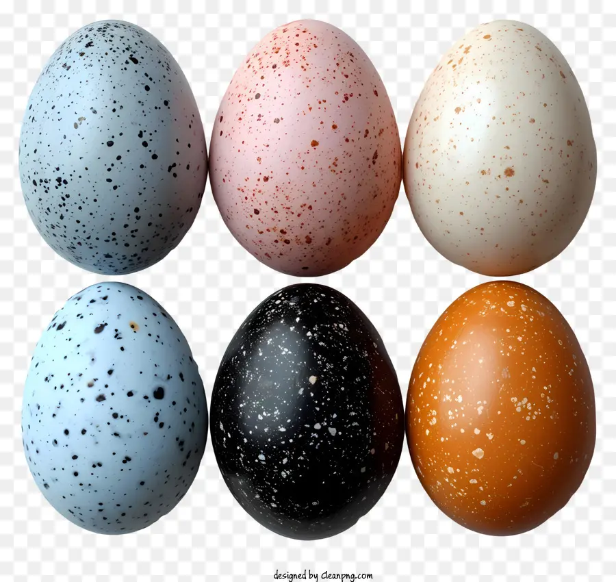 Los Huevos De Pascua，Coloridos Huevos PNG