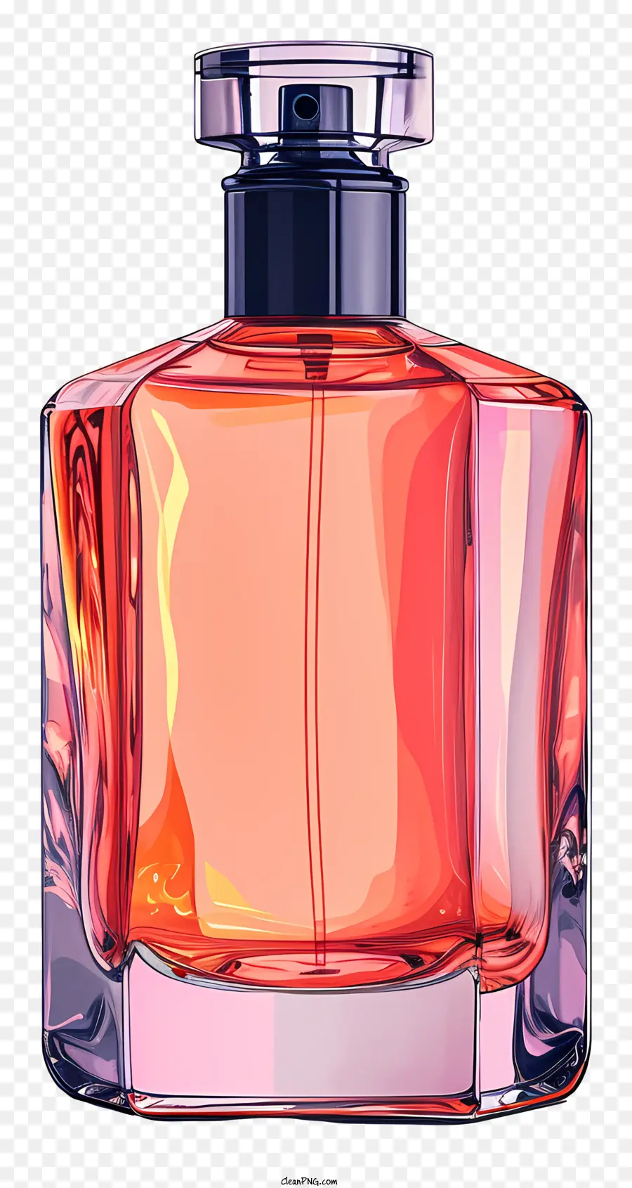 Botella De Perfume，Cosméticos De Líquido Rosa PNG