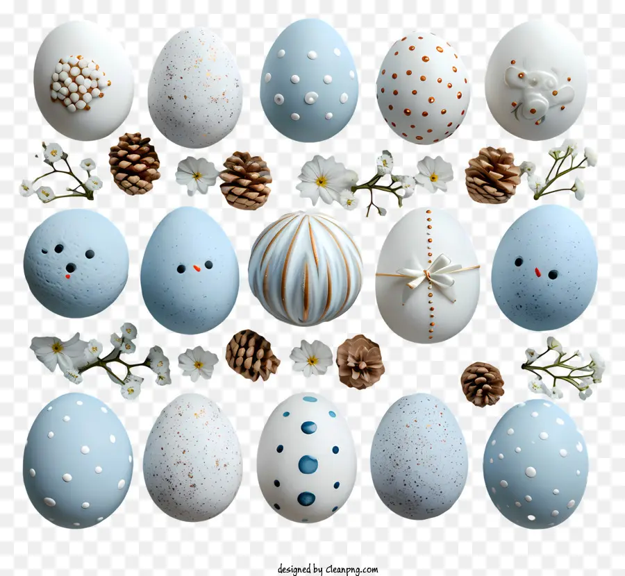 Los Huevos De Pascua，Huevos Decorados PNG