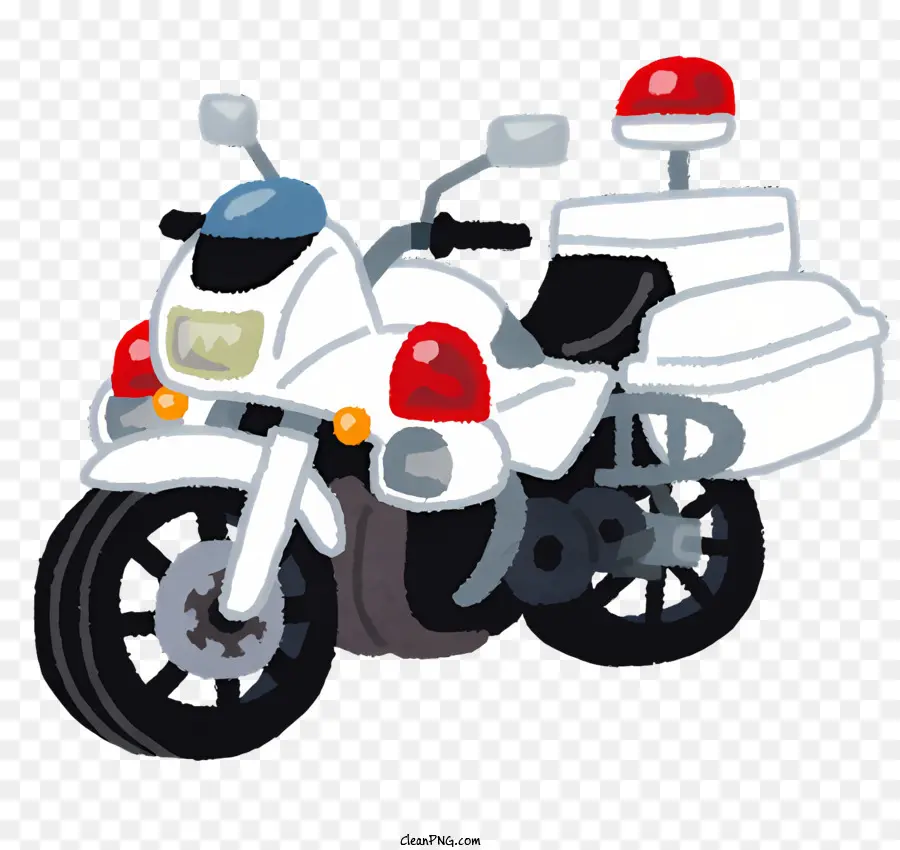 Icono，Motocicleta De Policia PNG