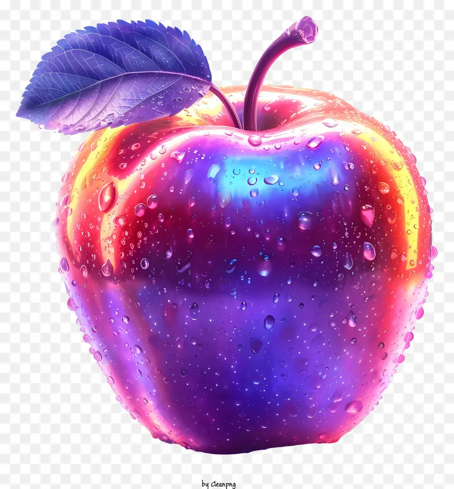 Manzana Roja，Manzana Colorida PNG