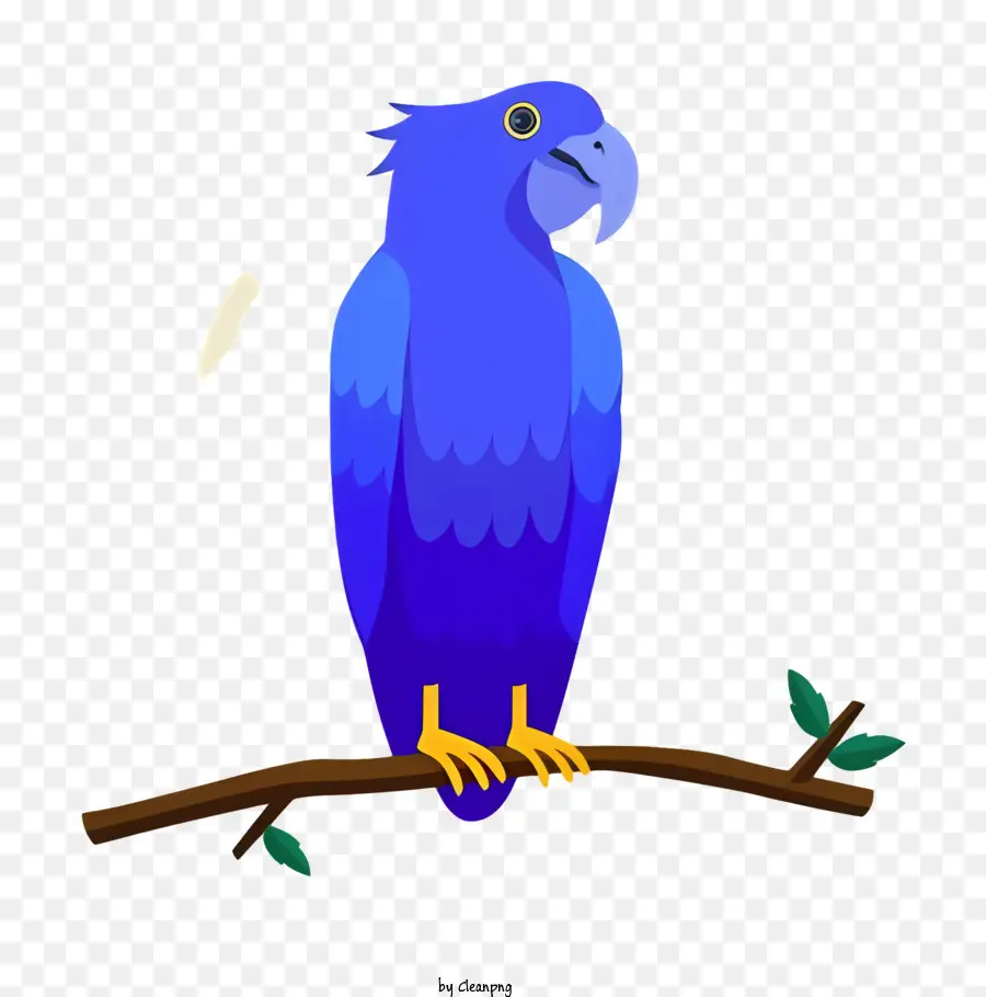 Loro De Pájaros，Blue Parrot PNG