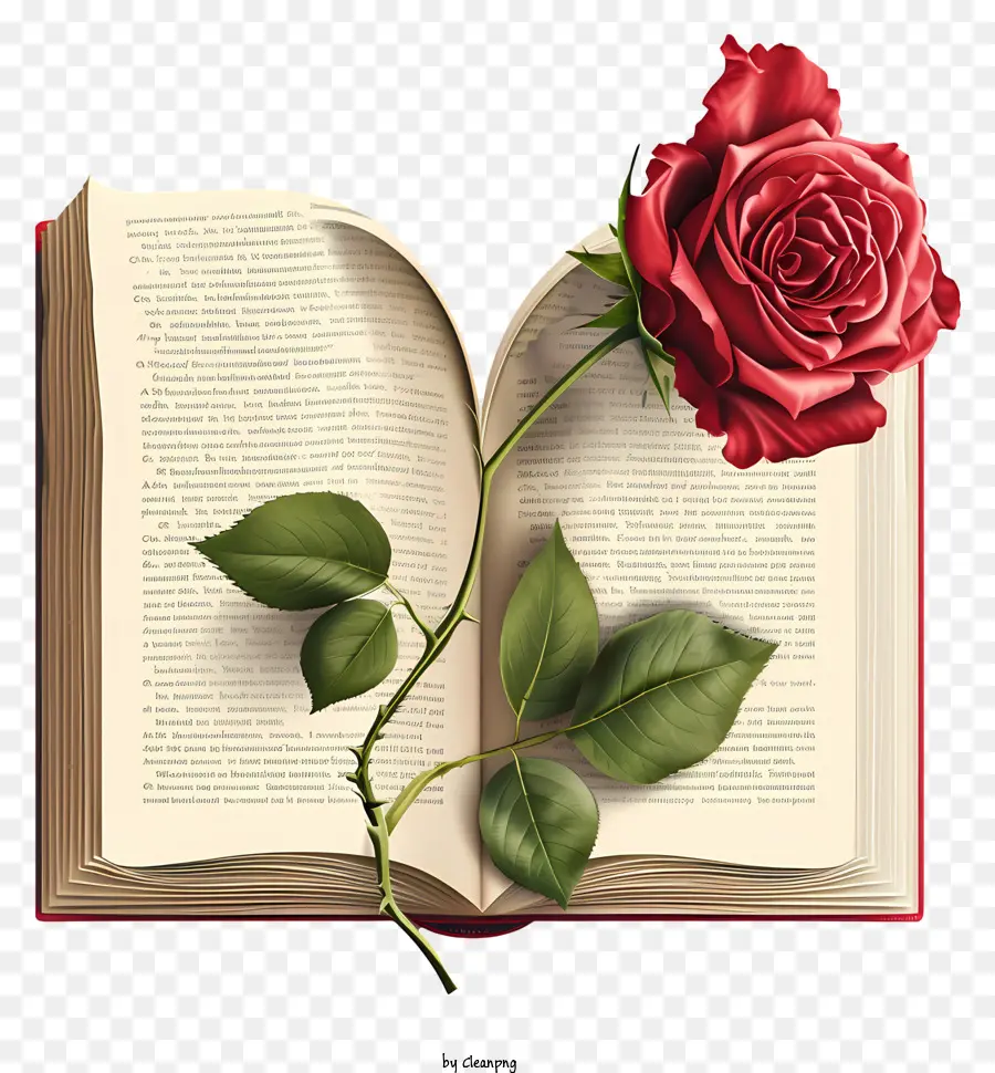 Rose En El Libro，Rosa PNG