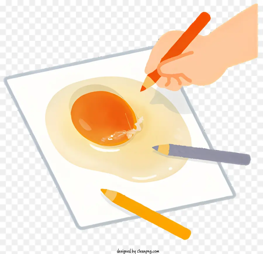 Huevo Hervido，Tutorial De Dibujo De Huevos PNG