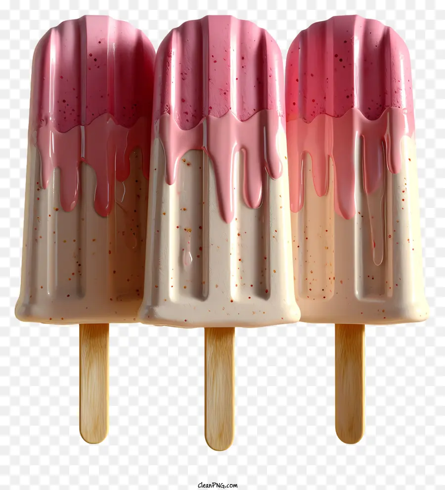 Pop De Hielo，Paletas De Color Rosa PNG