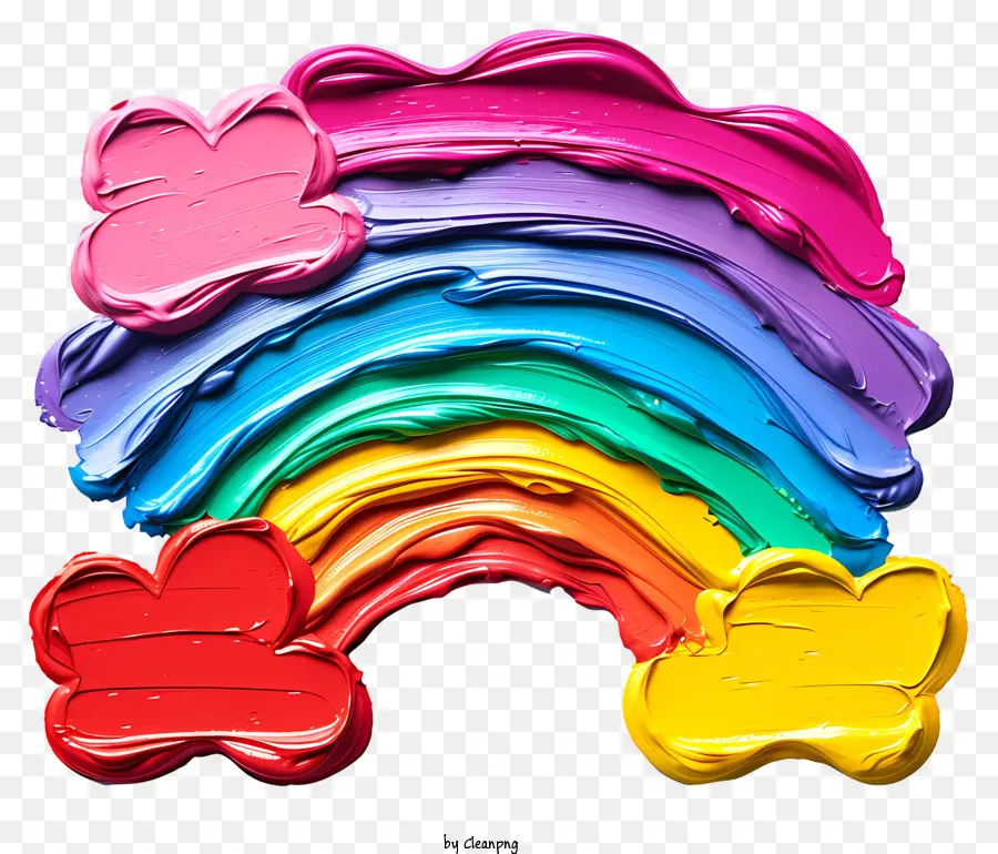 Pinturas Multicolores Rainbow，Arco Iris PNG
