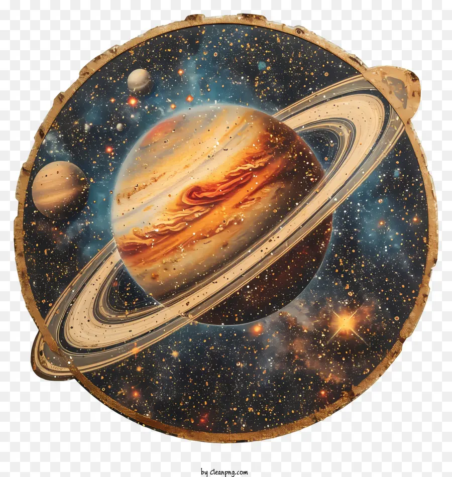 Universo，Objeto Planetario Circular PNG