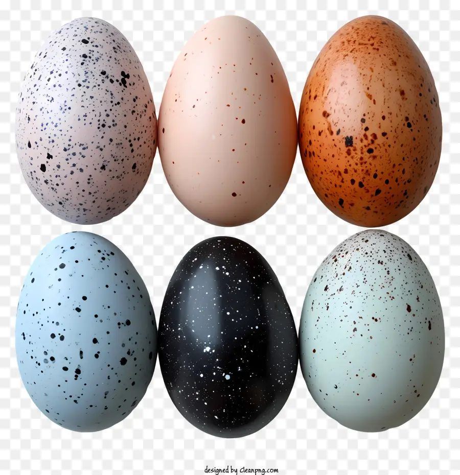 Los Huevos De Pascua，Los Huevos De Colores PNG