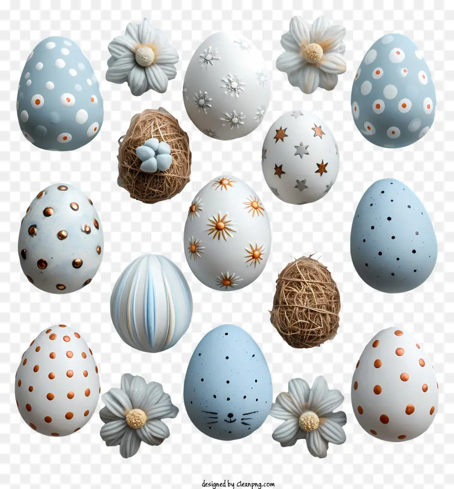 Los Huevos De Pascua，Huevos Pintados PNG