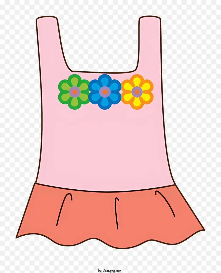 Icono，Vestido De Flores PNG