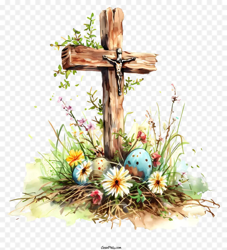 Feliz Cruz De Pascua，De La Cruz PNG