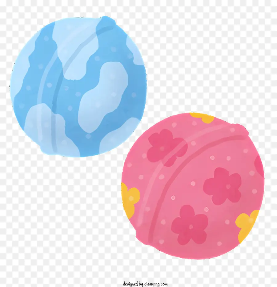 Bolas Coloridas，Material De Felpa Suave PNG