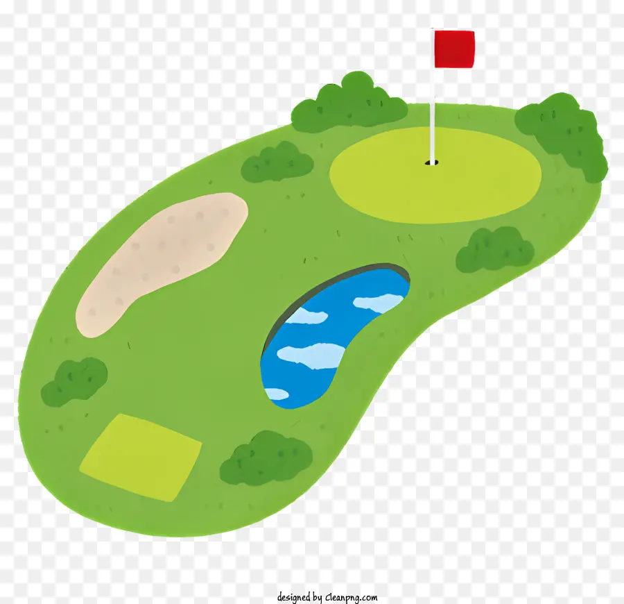 Golf，Campo De Golf PNG