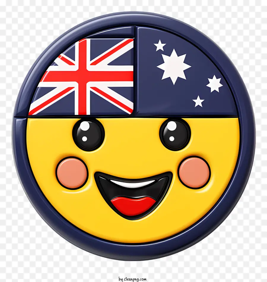 Día De Australia，Cara Sonriente PNG