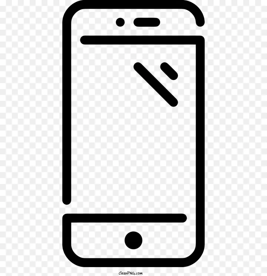 Icono De Iphone，Teléfono Inteligente PNG