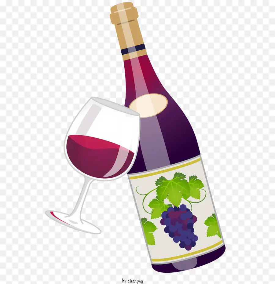 Vino Tinto，Bottle Of Wine PNG