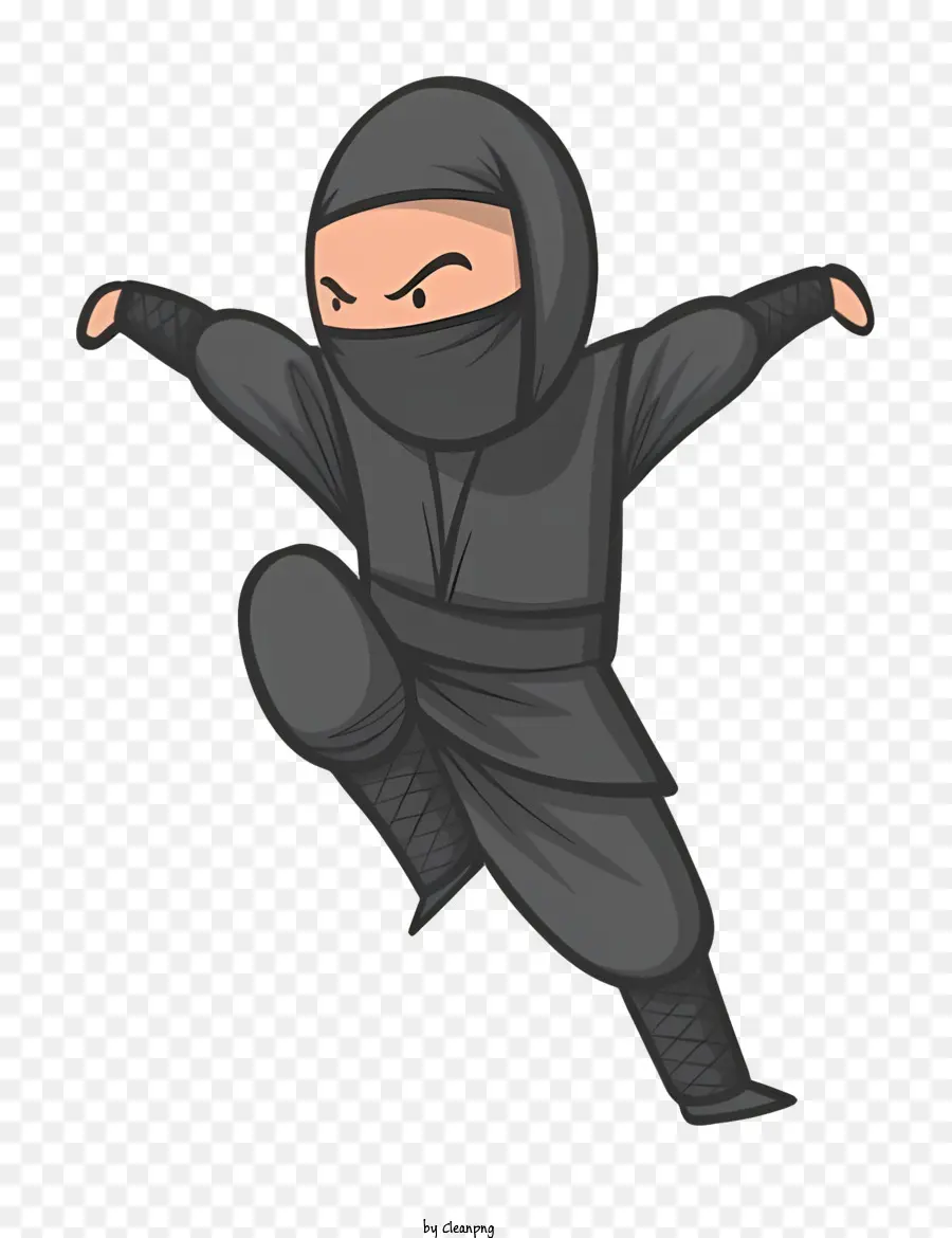 Lego Ninja，Black Man PNG