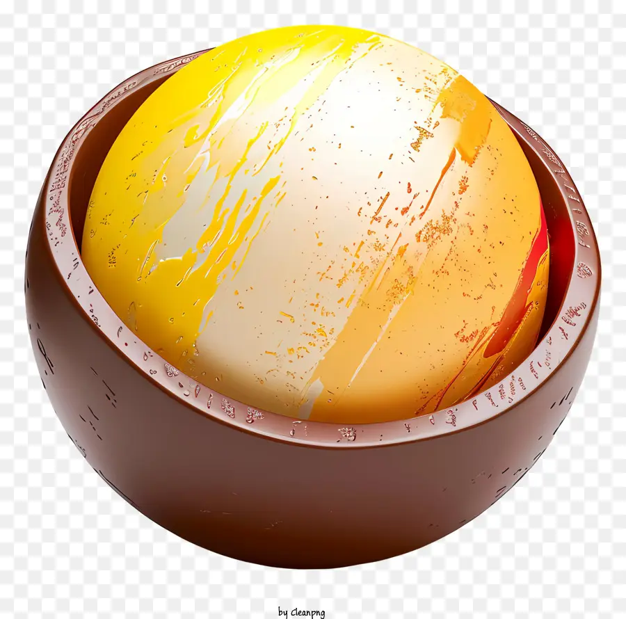 Bolas De Chocolate De Pinturas Multicolores，Helado PNG