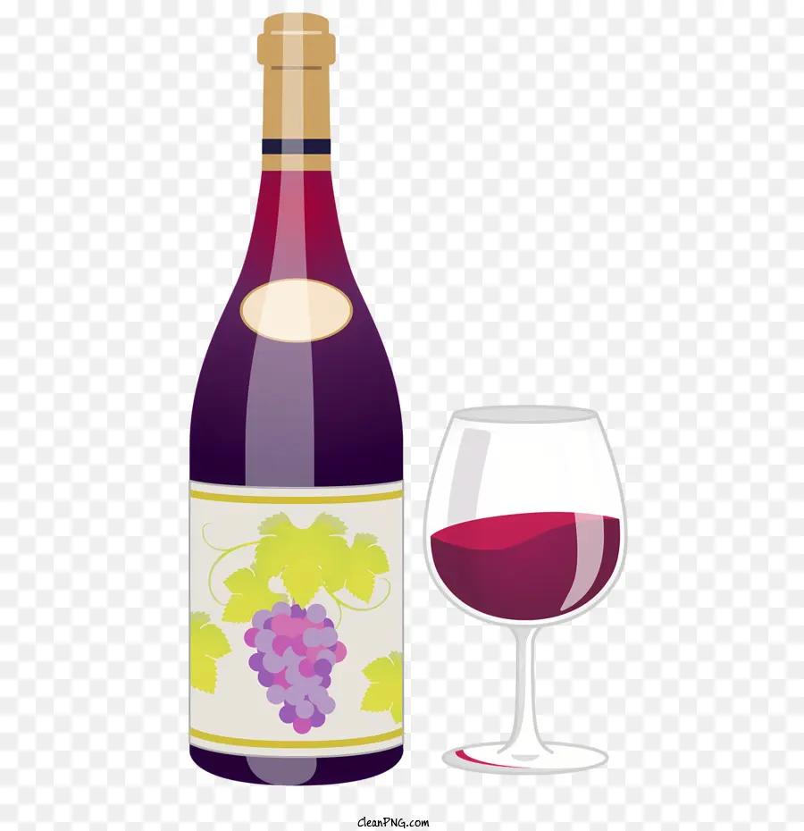 Vino Tinto，Botella De Vino PNG