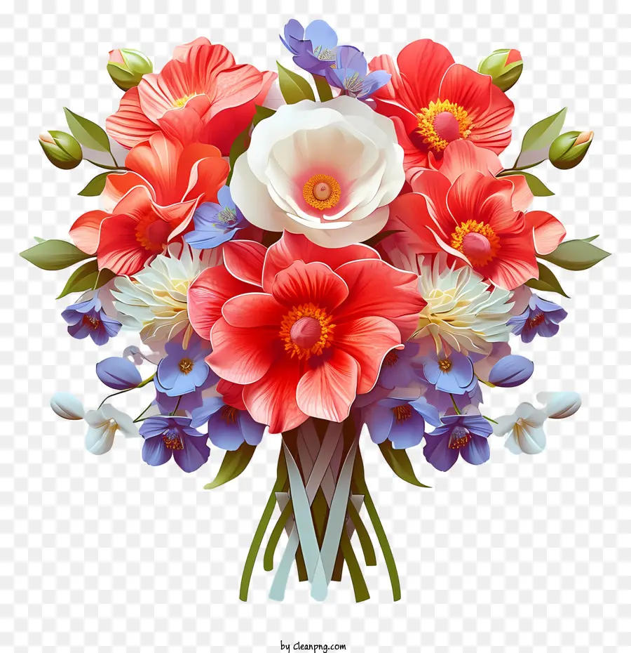 Arreglos Florales En Colores Pastel，Ramo PNG