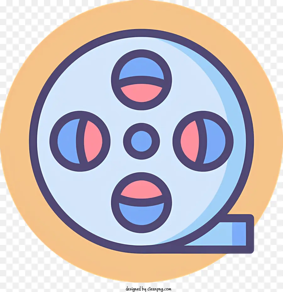 Logotipo De La Película，Carrete De Película PNG
