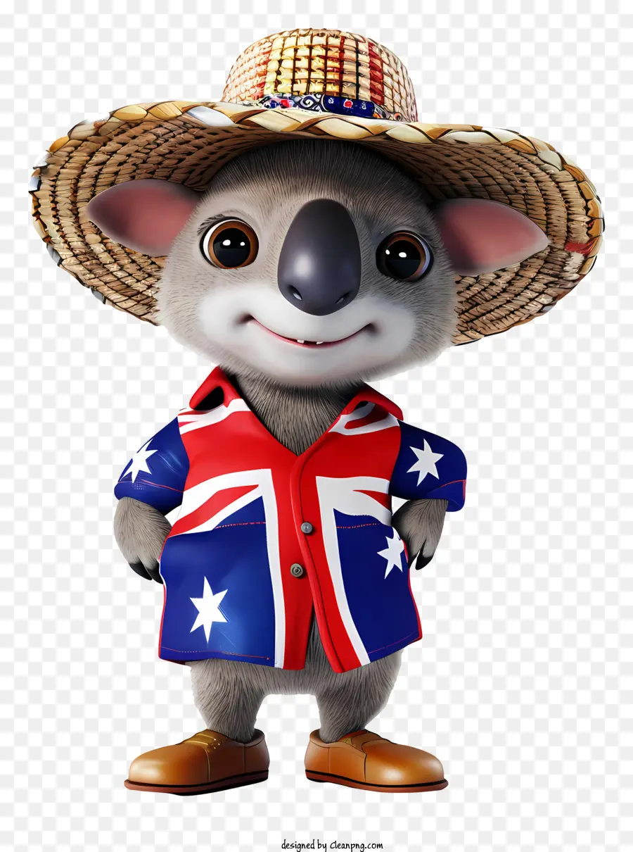 Día De Australia，De Dibujos Animados De Koala PNG