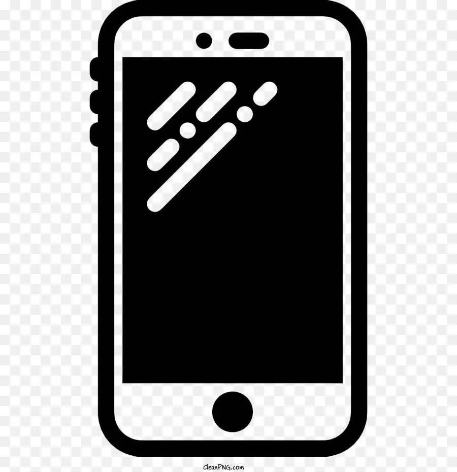 Icono De Iphone，Teléfono Inteligente PNG