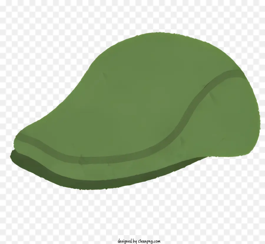 Tapa Verde，Gorra Newsboy PNG