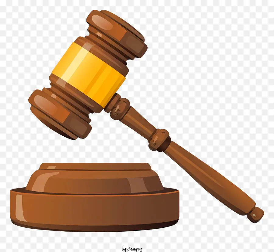 Juez Gavel Gavel Simplista Vector Arte，Mazo De Madera PNG