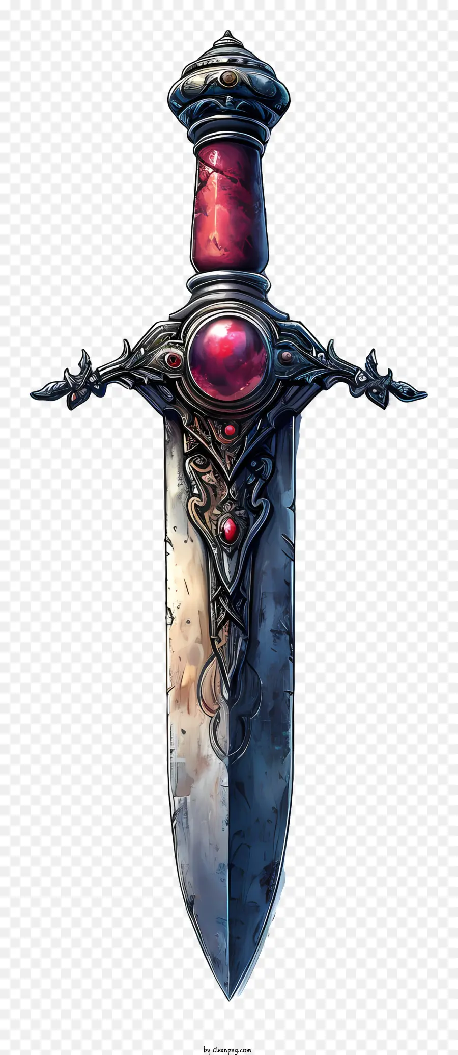 Cuchillo，Daga Ornamentada PNG